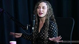 compilados da jujube delícia no bora cast com bruna carlos sheer red 🔥😍