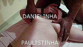 Branquinha Teen Sucks And Rides Negro's Monster Cock To Orgasm