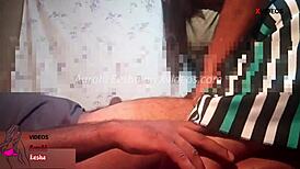 Chubby desi housewife bends over for repairman's monster cock pounding at home