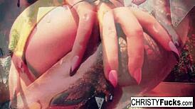 Christy Mack's Steamy Shower Tease