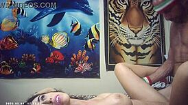 Candice cumm screams as maxxx loadz italian pound machine drills her pov hardcore