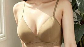 i love these sweet lingerie models showing feet and panties