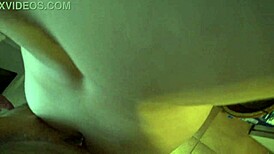 French wife teases voyeur stepson humping her tight asshole.