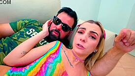 duas loiras priscila belini e lary lacerda offering tight asses for double anal pounding by swingers