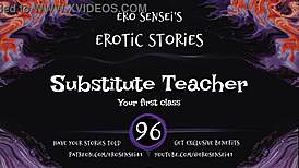 substitute teacher's sultry whispers tease your deepest cravings to ecstasy