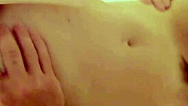 hey hubby left the camera on and caught that double creampie surprise