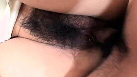 check out this asian with saggy natural tits hairy pussy