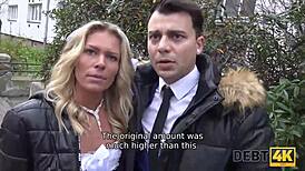 Blonde Bride Fucks Loan Manager to Erase Huge Wedding Debt POV