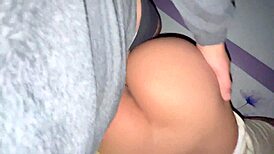 Stepdaughter Tricks Dad With Mom's Pajama For Rough Bed Fuck!