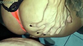 Fitness Milf Flashes Big Cock Fetish Before Creampie Cumshot Explosion!