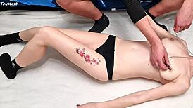 hey stepsis with big nipples how do you play without full penetration? 😉👀