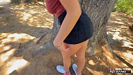 mads flores takes rough dick on hike