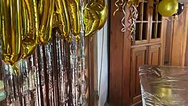 best bday gift real big cock filling my latina ass with hot milk till it drips out