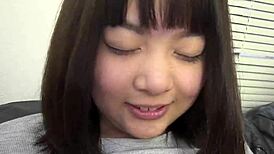 asian japanese babe kazama kaminori shows off her huge vibrator toy collection in solo play