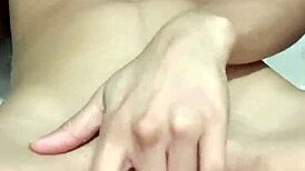 solo petite teen fingers tight pussy craving monster cock