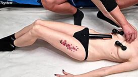 hey stepsis with big nipples how do you play without full penetration? 😉👀