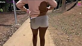 prostitute takes monster cocks at gloryhole while cuck films her cumshots