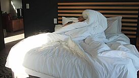 Ebony big ass licked slow kisses cum juicy pussy interracial