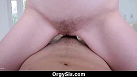 stepsis stripper practices handjobs on stepbro before orgy! 🔥👋