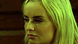 i tied my busty slave up n whipped her huge natural tits hard... damn!!