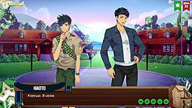 Game friends camp ends season 59 with intense hentai action!