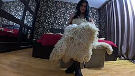 face-fucking curvy milf wife leads to messy cum play preview