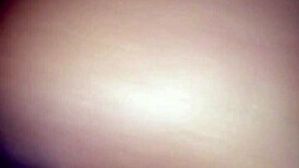 Latina ass bent over for rough black cock doggy. Slow motion captures every deep thrust