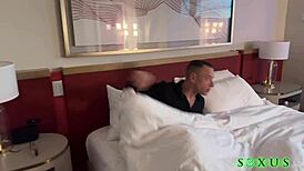 romantic hardcore POV with Madison Wilde's tight pussy on Brad Newman's big cock