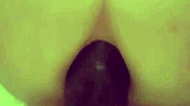 mostevie bounces big ass on huge black cock as mistress films close