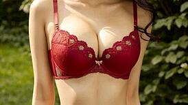 i love these sweet lingerie models showing feet and panties