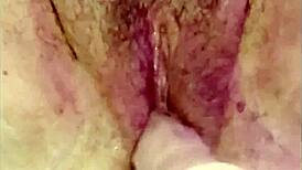fat hairy slut pussy stretched by multiple huge toy cocks