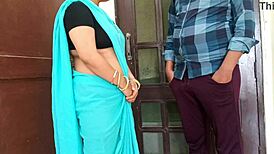 sexy bhabhi cheats sucks dever dick closeup then hard fucks with hindi moans