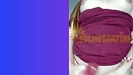 Very Horny Pregnant Redhead Masturbates Before Husband Returns Home - Sol Megan Fire