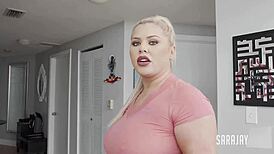 lesbian milfs sara jay and curvy wet cunts dive deep into soaking bisexual cunilingus