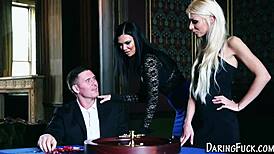 Classy Tattoo Babe's Unexpected Facial Surprise