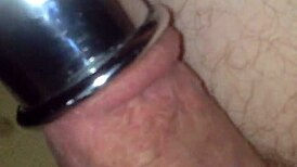 she vacuums his throbbing cock until massive cum explosion
