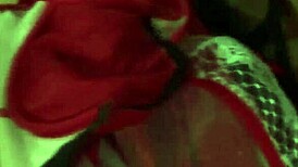 pretty blonde mai bailey in lingerie rides bound guy's monster cock to creampie