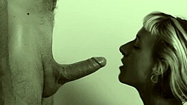 Giving you this sexy slow blowjob keeps it hard