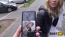 Blonde Bride Fucks Loan Manager to Erase Huge Wedding Debt POV