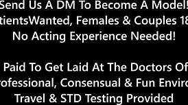 Doctor Tampa probes Daisy Ducati's pussy in university gyno exam