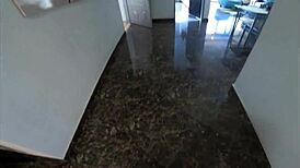 i finally see my stepsister after so long squeezing that white booty she changed quick