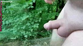 blissful naked freedom in the forest