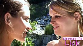 Heather Starlet Takes Dani Daniels on a Wild Outdoor Ride