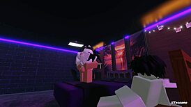 your slutty friend spreads ass for my big cock while boyfriend waits outside