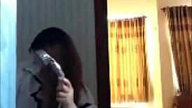 Ha Yen Fucked Hard Doggystyle Bent Over Bathroom Sink By Vip Client