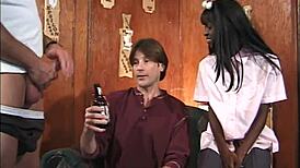 Sorority Sistas Double Penetrated By Monster Cocks