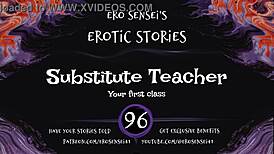 substitute teacher's sultry whispers tease your deepest cravings to ecstasy