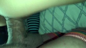 wanna watch my latina milf peg my ass first time with juicy strap-on dildo?