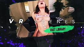 Fiery redhead slammed deep after oil massage in cowgirl and doggystyle frenzy