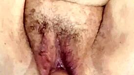 fat hairy slut pussy stretched by multiple huge toy cocks